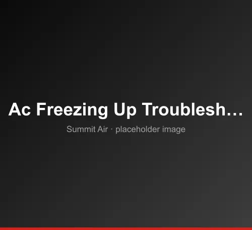Why Do Air Conditioners Freeze Up?