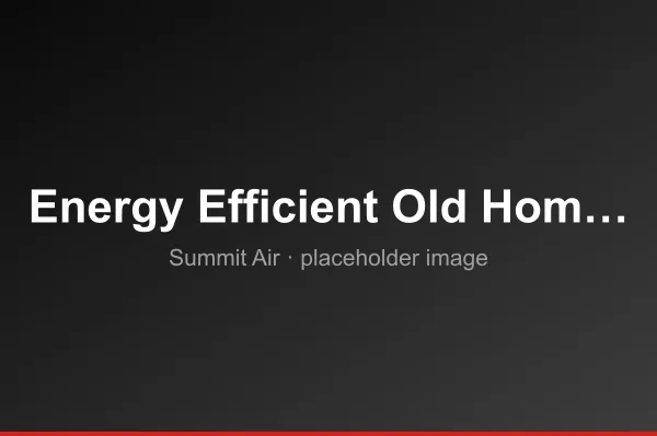 How To Make An Old Home More Energy Efficient