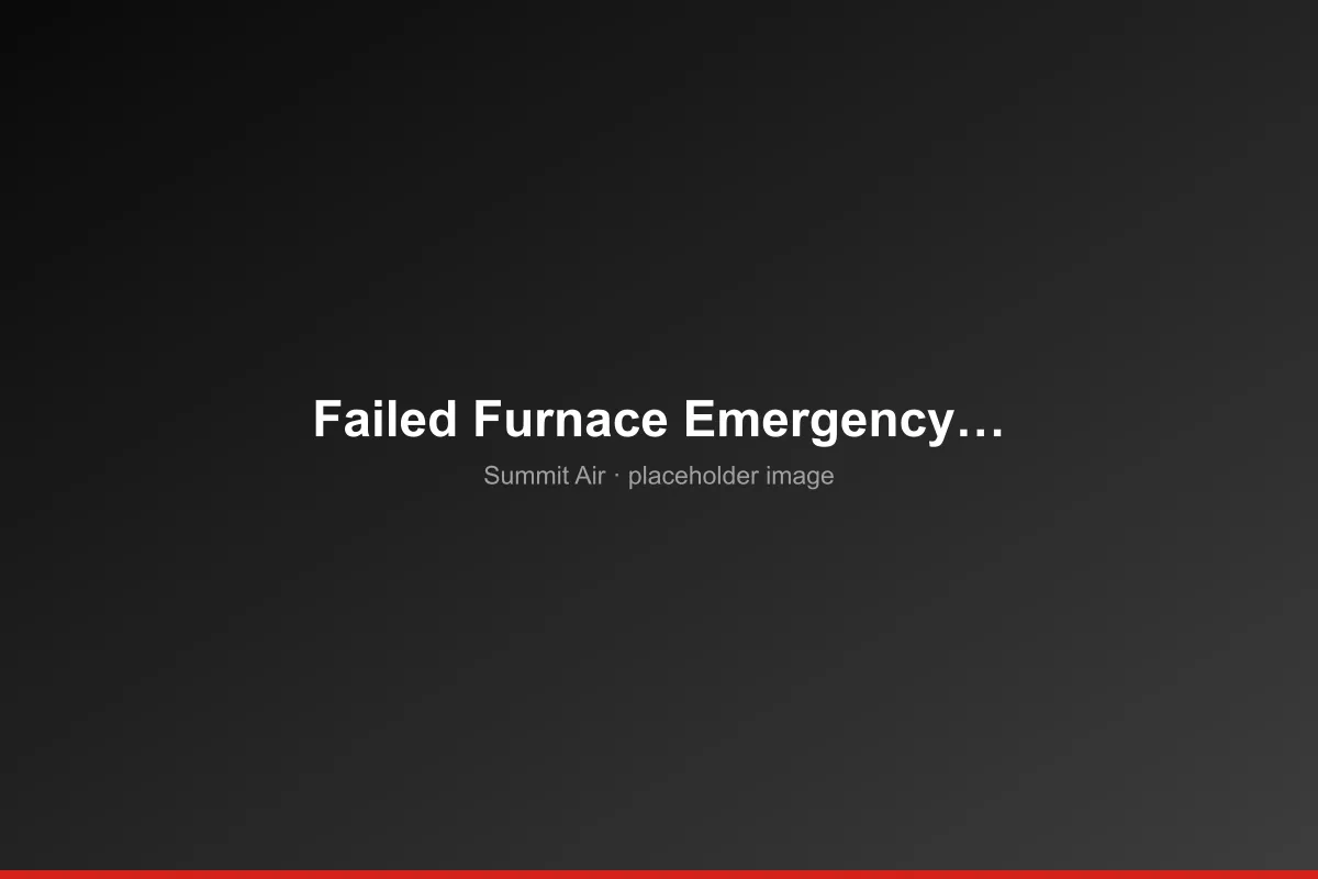 Dealing With a Failed Furnace