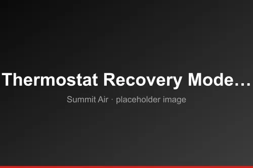 What Does It Mean When My Thermostat Is in Recovery Mode?